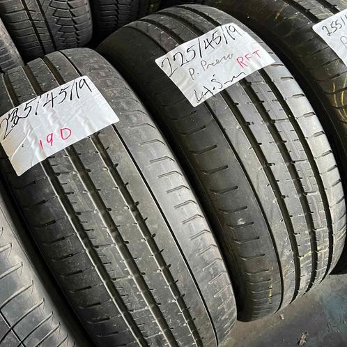 2 x Pirelli PZero 225-45-19 RFT Zomerbanden 4,5mm, Auto-onderdelen, Banden en Velgen, 19 inch, Zomerbanden, 225 mm, Personenwagen
