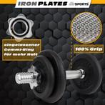 ScSPORTS® Halterset 10 kg - Dumbbells incl. handige koffer -, Verzenden, Nieuw