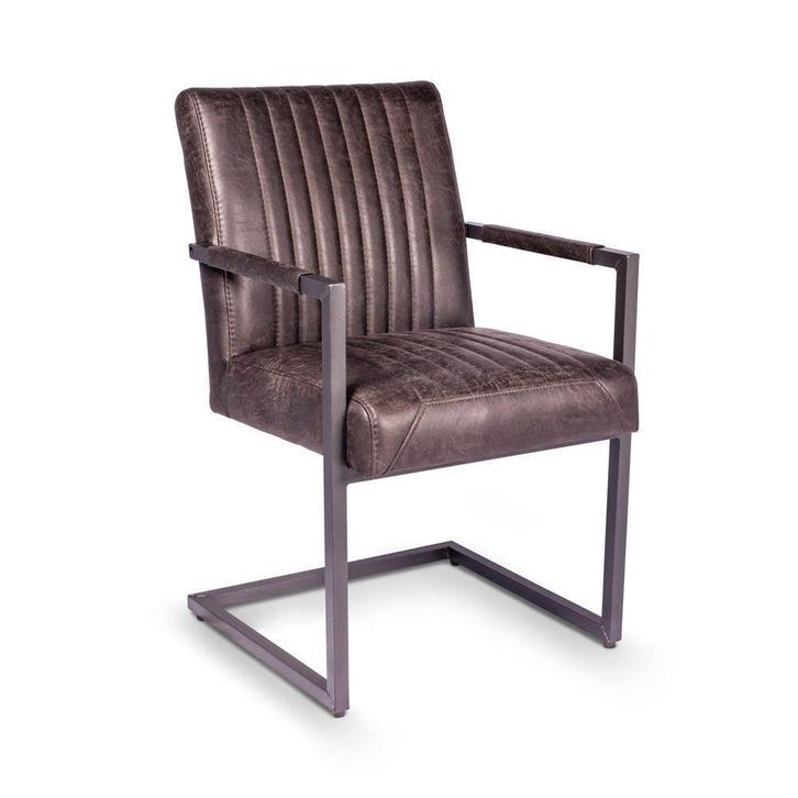 Online veiling: Livinn, Rico, Eetkamerstoel, Huis en Inrichting, Stoelen, Nieuw, Leer