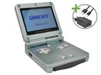 Gameboy Advance SP Lightblue - USB-C & IPS V5, Spelcomputers en Games, Spelcomputers | Nintendo Game Boy, Ophalen of Verzenden