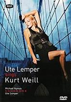 dvd - Ute Lemper - Ute Lemper Sings Kurt Weill And Michae..., Verzenden, Zo goed als nieuw