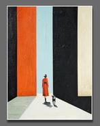 Clelia - Symmetry in Orange and Ink