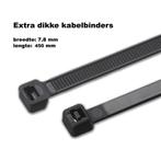 Set van 50 dikke tie wraps (kabelbinders zwart), 7.8x450 mm, Doe-het-zelf en Verbouw, Gereedschap | Handgereedschap, Ophalen of Verzenden