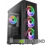 Aerocool Prism ARGB Zwart, Verzenden, Nieuw