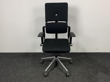 Refurbished Steelcase Bureaustoel Zwart beschikbaar voor biedingen