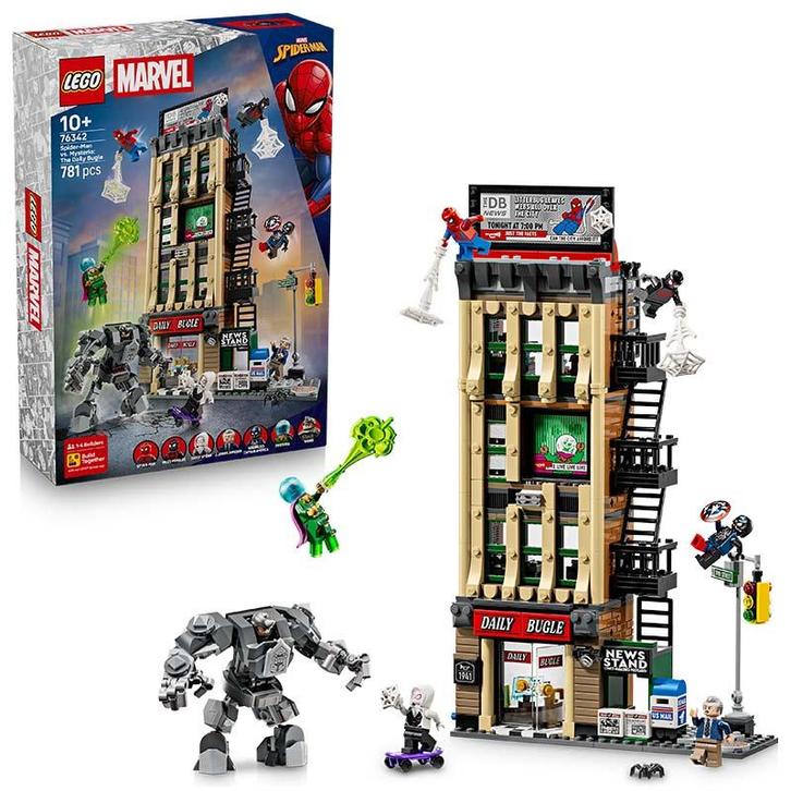 LEGO Marvel Super Heroes - Spider-Man vs Mysterio The Daily, Kinderen en Baby's, Speelgoed | Duplo en Lego, Ophalen of Verzenden