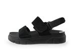 Timberland Sandalen in maat 38½ Zwart | 10% extra korting, Verzenden, Zwart, Sandalen of Muiltjes, Zo goed als nieuw