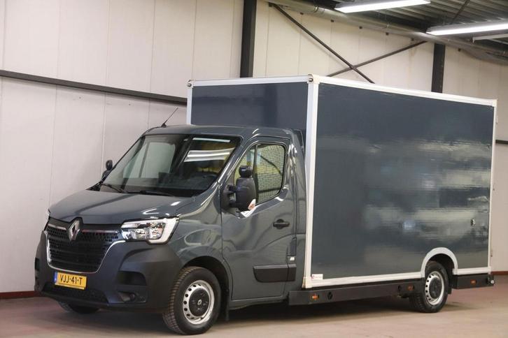 Renault Master 150PK AUTOMAAT LOWLINER VERKOOPWAGEN, Auto's, Bestelauto's, Lease, Automaat, Financial lease, Overige kleuren, Stof