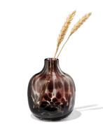 HEMA Vaas 7x10cm glas camouflage bruin, Verzenden, Nieuw