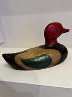 Lokeend - Anatra (Duck decoy) 1930/1960 c.a. in legno, Antiek en Kunst