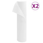 vidaXL Vliesdoek voor planten 2 rollen 70 g/m² 50x1,6 m, Tuin en Terras, Overige Tuin en Terras, Verzenden, Nieuw