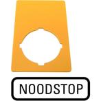 Eaton Noodstoplabel 50x33mm Geel - 216475 [2 Stuks], Doe-het-zelf en Verbouw, Elektra en Kabels, Verzenden, Nieuw, Overige typen