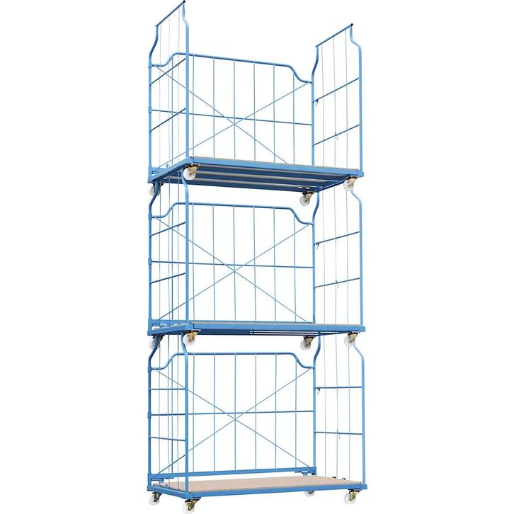 10 x Gebruikte corlette meubeltransportwagen L-frame nest..., Zakelijke goederen, Kantoor en Winkelinrichting | Magazijn, Stelling en Opslag