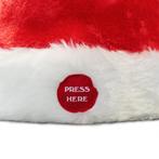 Dansende en zingende kerstmuts elektrisch 39xØ22 cm, Diversen, Kerst, Nieuw, Verzenden