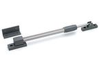 Telescopische raamuitzetter 30 cm rvs antraciet, Verzenden, Nieuw