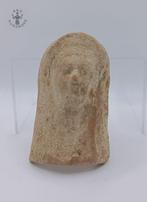 Oud-Grieks, Klassieke Periode Terracotta Grote Protome - 11, Verzamelen