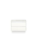 Dante Badmeubelset 80 cm - Wit Hoogglans - Wastafel, Ophalen of Verzenden, Nieuw