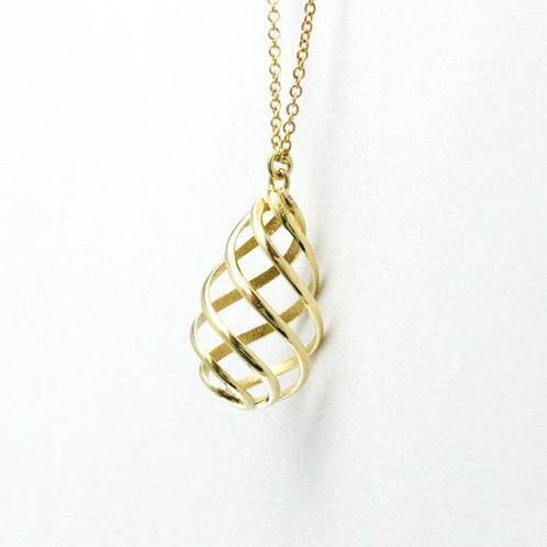 Tiffany & Co. - Ketting met hanger - 18 karaat Geel goud, Sieraden, Tassen en Uiterlijk, Antieke sieraden