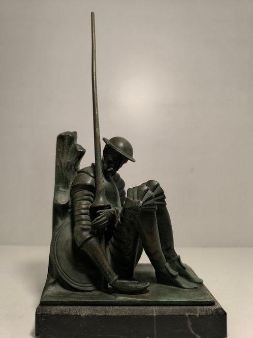 Siguiendo un modelo de Max Le Verrier - sculptuur, Don, Antiek en Kunst, Antiek | Keramiek en Aardewerk