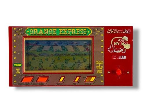 Tomy - Mickey Mouse Orange Express Game & Watch - Handheld, Spelcomputers en Games, Spelcomputers | Overige Accessoires