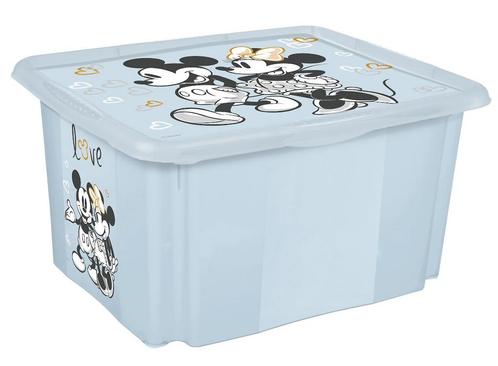 Keeeper Mickey Mouse Blauw 24L Opbergbox 1223768424700, Kinderen en Baby's, Kinderkamer | Tafels en Stoelen, Nieuw, Verzenden