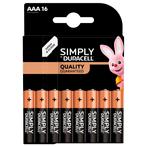 Duracell Simply AAA Batterijen, Audio, Tv en Foto, Accu's en Batterijen, Nieuw, Verzenden