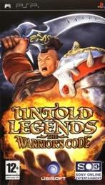 Untold Legends the Warriors Code (PSP Games) (Sony PSP), Spelcomputers en Games, Ophalen of Verzenden, Zo goed als nieuw
