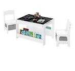 Multifunctionele Kindertafel met Stoelen en Schoolbord, Verzenden, Nieuw