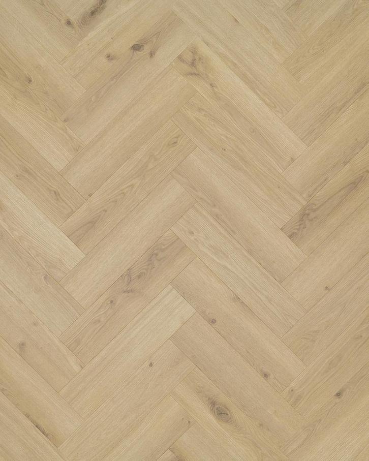 Plak pvc Visgraat naturel eiken |  Tarkett ID Supernature, Huis en Inrichting, Stoffering | Vloerbedekking, Ophalen