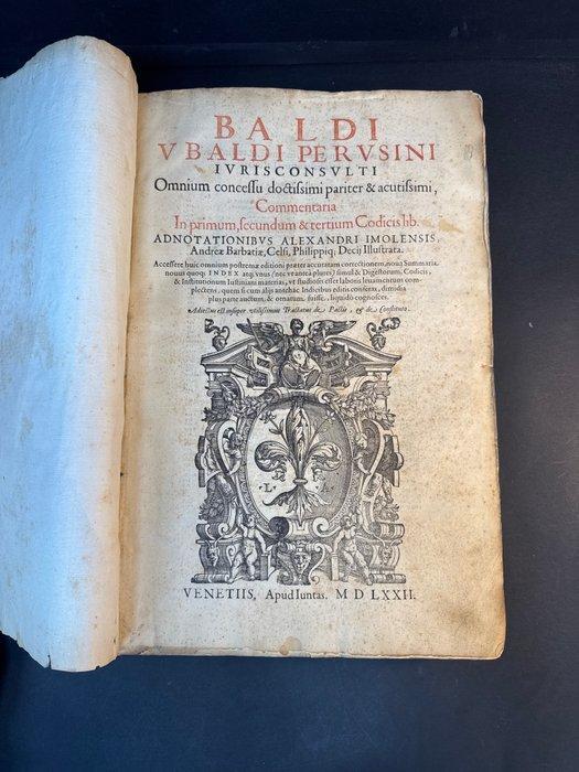 Baldi Ubaldi Perusini - Baldi Vbaldi Pervsini Iurisconsulti, Antiek en Kunst, Antiek | Boeken en Bijbels