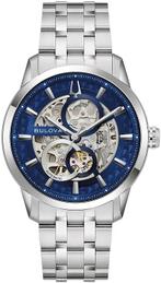 Bulova 96A331 Classic Sutton automatisch horloge, Sieraden, Tassen en Uiterlijk, Horloges | Heren, Overige merken, Staal, Staal