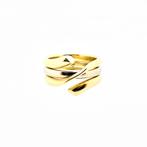 18 Krt. Bicolor gouden ring; Georg Jensen | 3-delig (uniek), Goud, Gebruikt, Ophalen of Verzenden, Dame