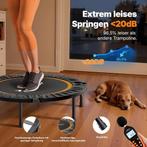MERACH Mini Trampoline - 102cm, Fitness Trampoline, Opvouwba, Verzenden, Zo goed als nieuw