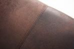 Vrijdragende Eetkamerstoel Samson Dark Coffee met armleuning