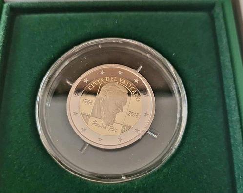 Vaticaan. 2 Euro 2018 Padre Pio Proof (Zonder, Postzegels en Munten, Munten | Europa | Euromunten