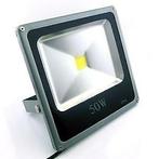 50W LED Schijnwerper Warm Wit slim high-end IP66, Ophalen of Verzenden, Lamp met armatuur, 50 tot 200 watt, Nieuw