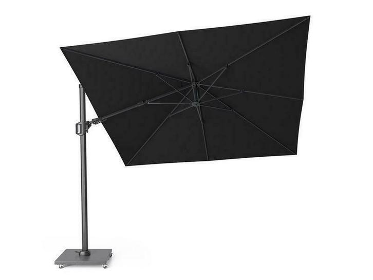 platinum zweefparasol challenger T² 3x3 black, Tuin en Terras, Parasols, Zweefparasol, Nieuw, 3 tot 4 meter, Kantelbaar
