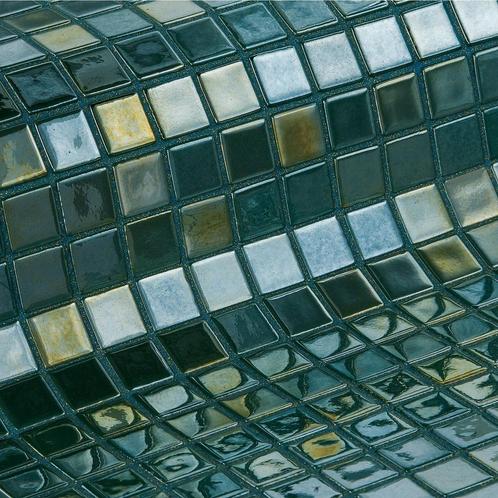 Mozaiek Ezarri Metal Esmeralda 2,5x2,5 cm (Prijs per 2,00, Doe-het-zelf en Verbouw, Sanitair, Ophalen of Verzenden