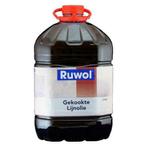 Ruwol Gekookte Lijnolie 1 liter, Doe-het-zelf en Verbouw, Verf, Beits en Lak, Nieuw, Verzenden