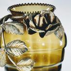 Doyen - Vaas - Art deco - Glas, Metaal