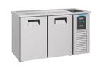 CombiSteel Bierkoeler | RVS | 2 Deuren Links + 1 Spoelbak Re, Witgoed en Apparatuur, Koelkasten en IJskasten, Ophalen of Verzenden