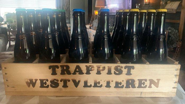 Westvleteren - VI, VIII & XII in originele krat - 33cl - 24, Verzamelen, Wijnen