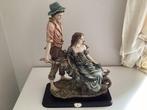 Bronces Portugal - Beeld, Man met vrouw in kar - 45 cm -, Antiek en Kunst
