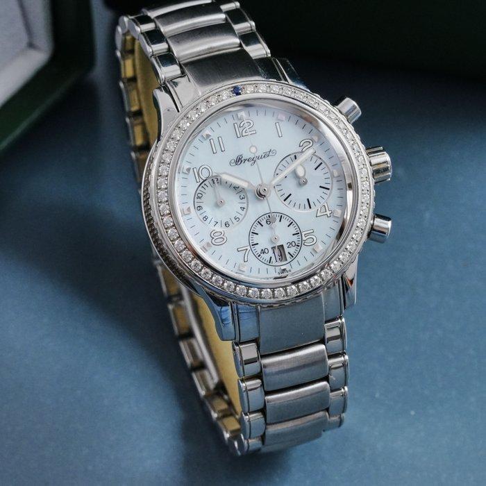 Breguet - Type XX Transatlantique Diamond MoP Dial - 4821 -, Sieraden, Tassen en Uiterlijk, Horloges | Heren