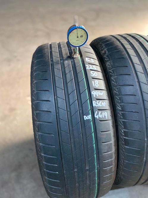 225/50/18 99W RSC* Bridgestone Turanza T005 5,3mm profiel, Auto-onderdelen, Banden en Velgen, 18 inch, Zomerbanden, 225 mm, Personenwagen