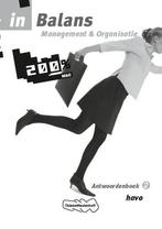 In Balans 2 Havo deel Antwoordenboek druk 6 9789042533332, Boeken, Schoolboeken, Zo goed als nieuw