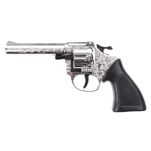 Plaffertjes speelgoed pistool Western 20 cm - Pistolen en .., Hobby en Vrije tijd, Feestartikelen, Ophalen of Verzenden