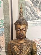 Zware Boeddha 60 cm in Sukhothai-stijl - Brons - Thailand -, Antiek en Kunst