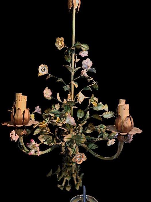 Kroonluchter - IJzer, Keramiek, Antiek en Kunst, Antiek | Lampen