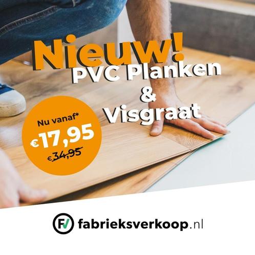 PVC Actie | Nu €17,95 p/m² – 46% Korting op A-kwaliteit, Huis en Inrichting, Stoffering | Vloerbedekking, Wit, Crème, Beige, Bruin